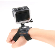 Load image into Gallery viewer, GP278 3 in 1 Hand Wrist Arm Leg Straps 360-degree Rotation Mount for GoPro, Insta360, DJI and Other Action Cameras, GP278