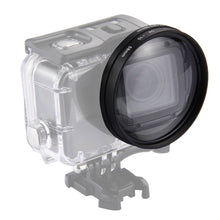 Load image into Gallery viewer, 58mm 2 in 1 10X Close-Up Lens Filter for GoPro HERO7 Black/6 /5, 58mm Close-Up Lens