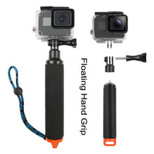 Load image into Gallery viewer, Shutter Trigger + Dome Port Lens Transparent Cover + Floating Hand Grip Diving Buoyancy Stick with Adjustable Anti-lost Strap &amp; Screw &amp; Wrench for GoPro HERO7 /6 /5, Transparent Cover+ Hand Grip