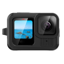 Load image into Gallery viewer, For GoPro HERO13 Black Silicone Protective Case Cover with Wrist Strap &amp; Lens Cover, For GoPro HERO13 Black