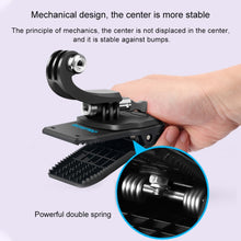 Load image into Gallery viewer, RUIGPRO 360 Degree Rotation J-Type Backpack Rec-Mounts Clip Clamp Mount with Screw for GoPro HERO9 Black / HERO8 Black /HERO7 /6 /5, DJI Osmo Action, Xiaoyi and Other Action Cameras