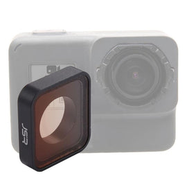 JSR Snap-on Gradient Color Lens Filter for GoPro HERO6 /5, Gradient Color (Orange), Gradient Color (Blue)