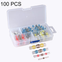 Load image into Gallery viewer, 100 PCS / Box Professional Water Resistant Solder Ring Heat-shrinkable Tube, 100 PCS / Set