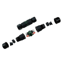 Load image into Gallery viewer, XY-17 IP68 Waterproof 3 Pin Straight Cable Connector, XY17