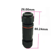 Load image into Gallery viewer, XYS20 IP68 Waterproof 3 Pin Straight Cable Connector, XYS20