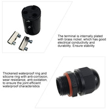Load image into Gallery viewer, XYS20 IP68 Waterproof 3 Pin Straight Cable Connector, XYS20
