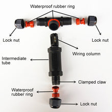 Load image into Gallery viewer, XY25 IP68 Waterproof 3 Pin T-type Cable Connector, XY25(T3)