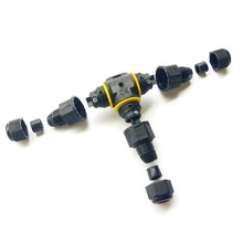 Load image into Gallery viewer, XYT21 IP68 Waterproof 3 Pin T-type Cable Connector, XYT21