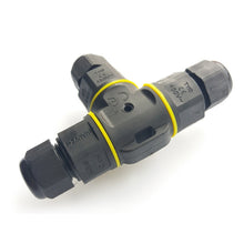 Load image into Gallery viewer, XYT21 IP68 Waterproof 3 Pin T-type Cable Connector, XYT21