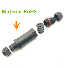 Load image into Gallery viewer, XY25 IP68 Waterproof 5 Pin Straight Cable Connector, XY25