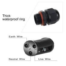 Load image into Gallery viewer, XY20 IP68 Waterproof 3 Pin Straight Cable Connector, XY20