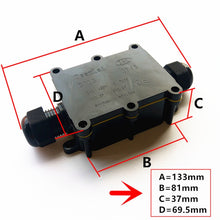 Load image into Gallery viewer, G713 IP68 Waterproof Two-way Junction Box for Protecting Circuit Board, G713-2P