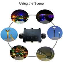 Load image into Gallery viewer, G713 IP68 Waterproof Six-way Junction Box for Protecting Circuit Board, G713-6P