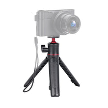 Load image into Gallery viewer, RUIGPRO Multi-functional Foldable Tripod Holder Selfie Monopod Stick with Ball Head for GoPro, Insta360, DJI and Other Action Cameras, Tripod Monopod