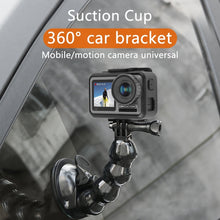 Load image into Gallery viewer, Suction Cup Jaws Flex Clamp Mount for GoPro, Insta360, DJI and Other Action Cameras, Jaws Flex Clamp
