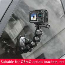 Load image into Gallery viewer, Suction Cup Jaws Flex Clamp Mount for GoPro, Insta360, DJI and Other Action Cameras, Jaws Flex Clamp