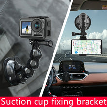 Load image into Gallery viewer, Suction Cup Jaws Flex Clamp Mount for GoPro, Insta360, DJI and Other Action Cameras, Jaws Flex Clamp