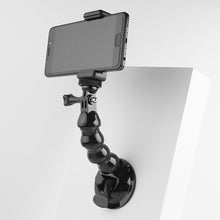 Load image into Gallery viewer, Suction Cup Jaws Flex Clamp Mount for GoPro, Insta360, DJI and Other Action Cameras, Jaws Flex Clamp