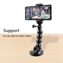 Load image into Gallery viewer, Suction Cup Jaws Flex Clamp Mount for GoPro, Insta360, DJI and Other Action Cameras, Jaws Flex Clamp