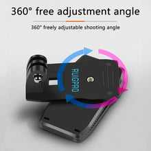 Load image into Gallery viewer, RUIGPRO 360 Degree Rotation Backpack Rec-Mounts Clip Clamp Mount + Phone Clamp for GoPro, Insta360, DJI and Other Action Cameras, Rec-Mounts+Clamp