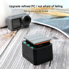 Load image into Gallery viewer, USB Triple Batteries Charger with LED Indicator Light for DJI OSMO Action, Charger