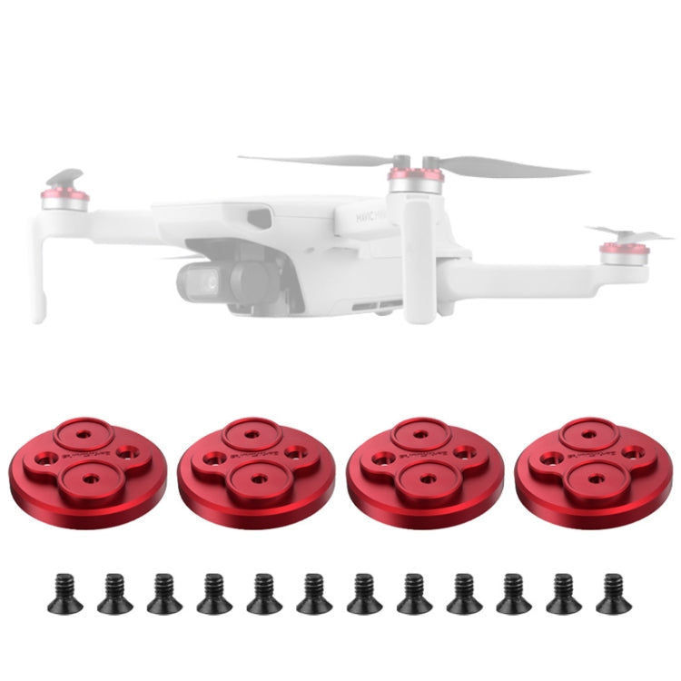 4 PCS Sunnylife Motor Metal Protection Cover for DJI Mavic Mini 1 / Mini 4K / DJI Mini 2 SE
