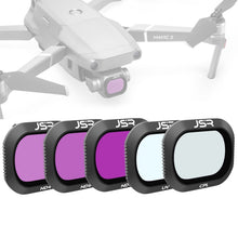Load image into Gallery viewer, JSR Drone 5 in 1 UV+CPL+ND4+ND8+ND16 Lens Filter for DJI MAVIC 2 Pro, UV+CPL+ND4+ND8+ND16
