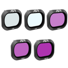 Load image into Gallery viewer, JSR Drone 5 in 1 UV+CPL+ND4+ND8+ND16 Lens Filter for DJI MAVIC 2 Pro, UV+CPL+ND4+ND8+ND16