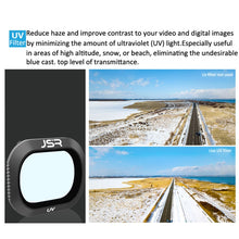 Load image into Gallery viewer, JSR Drone 5 in 1 UV+CPL+ND4+ND8+ND16 Lens Filter for DJI MAVIC 2 Pro, UV+CPL+ND4+ND8+ND16