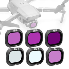 Load image into Gallery viewer, JSR Drone 6 in 1 UV+CPL+ND4+ND8+ND16+ND32 Lens Filter for DJI MAVIC 2 Pro, UV+CPL+ND4+ND8+ND16+ND32