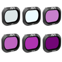 Load image into Gallery viewer, JSR Drone 6 in 1 UV+CPL+ND4+ND8+ND16+ND32 Lens Filter for DJI MAVIC 2 Pro, UV+CPL+ND4+ND8+ND16+ND32