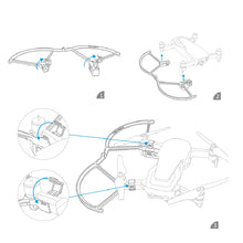 Load image into Gallery viewer, PGYTECH P-UN-034 light-painted LED Propeller Guard for DJ Mavic Air, For DJI Mavic Air