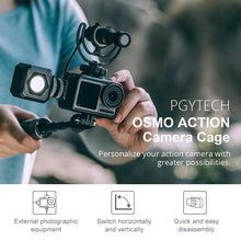 Load image into Gallery viewer, PGYTECH P-11B-010 Sports Camera Rabbit Cage Accessory Vlog for DJI Osmo Action