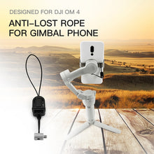 Load image into Gallery viewer, STARTRC Phone Holder Clip Anti-lost Rope Strap Anti-drop for DJI OM4 / Osmo Mobile 3