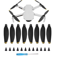 Load image into Gallery viewer, 8 PCS/Set Sunnylife 4726F Low Noise Quick-release Wing Propellers for DJI Mini 2, For DJI Mini 2 Gold, For DJI Mini 2 Silver