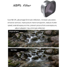 Load image into Gallery viewer, JSR KS ND32PL Lens Filter for DJI FPV, Aluminum Alloy Frame, ND32PL