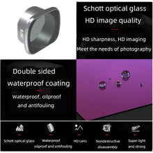Load image into Gallery viewer, JSR KS 4 in 1 ND4+ND8+ND16+ND32 Lens Filter for DJI FPV, Aluminum Alloy Frame, 4 in 1 ND
