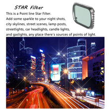 Load image into Gallery viewer, JSR KS STAR Effect  Lens Filter for DJI Air 2S, Aluminum Frame, STAR