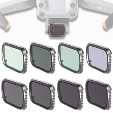 Load image into Gallery viewer, JSR KS 8 in 1 UV + CPL + ND8 + ND16 + ND32 + ND64 + STAR + NIGHT Lens Filter for DJI Air 2S, Aluminum Frame, UV + CPL + ND8 + ND16 + ND32 + ND64 + STAR + NIGHT