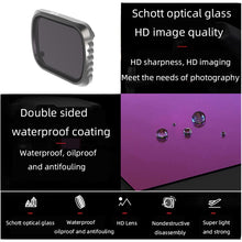 Load image into Gallery viewer, JSR KS 8 in 1 UV + CPL + ND8 + ND16 + ND32 + ND64 + STAR + NIGHT Lens Filter for DJI Air 2S, Aluminum Frame, UV + CPL + ND8 + ND16 + ND32 + ND64 + STAR + NIGHT