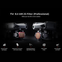 Load image into Gallery viewer, PGYTECH P-16B-065 Variable VND (6-9 Stop) Lens Filter for DJI Air 2S, VND (6-9 Stop)  Filter
