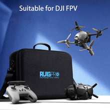 Load image into Gallery viewer, RUIGPRO for DJI FPV Portable Single Shoulder Storage Box Case Travel Carrying Bag, For DJI FPV