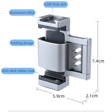 Load image into Gallery viewer, RUIGPRO Smartphone Fixing Clamp 1/4 inch Holder Mount Bracket for DJI OSMO Pocket / Pocket 2