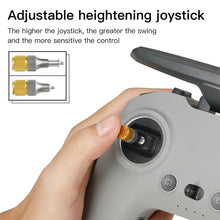 Load image into Gallery viewer, RCSTQ Two-color Retractable Thumb Rocker Joystick for DJI FPV Combo Drone Remote Control, For DJI FPV Two-color