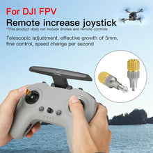 Load image into Gallery viewer, RCSTQ Two-color Retractable Thumb Rocker Joystick for DJI FPV Combo Drone Remote Control, For DJI FPV Two-color