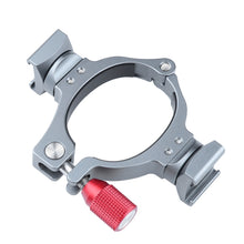 Load image into Gallery viewer, Stabilizer Extension Bracket Ring Adapter with Dual Cold Shoe Base for DJI OM4 / Osmo Mobile 3, Bracket For DJI OM4