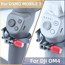 Load image into Gallery viewer, Stabilizer Extension Bracket Ring Adapter with Dual Cold Shoe Base for DJI OM4 / Osmo Mobile 3, Bracket For DJI OM4