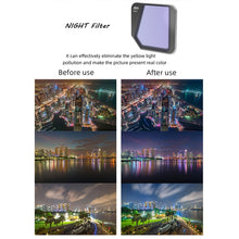 Load image into Gallery viewer, JSR Drone NIGHT Light Pollution Reduction Lens Filter for DJI Mavic 3, NIGHT
