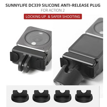 Load image into Gallery viewer, Sunnylife DC339 4 PCS Silicone Anti-release Plug for DJI Action 2