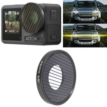 Load image into Gallery viewer, JSR Streak Drawing Lens Filter For DJI Osmo Action 3, Streak Gold, Streak Blue